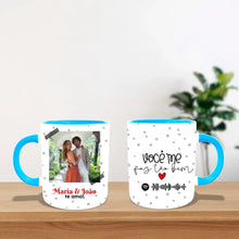 Carregar imagem no visualizador da galeria, Caneca Spotify - Você me faz tão bem
