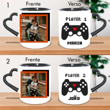 Carregar imagem no visualizador da galeria, Kit Caneca Casal - Gamer
