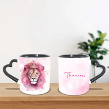 Carregar imagem no visualizador da galeria, Caneca - Leão Rosa
