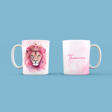 Carregar imagem no visualizador da galeria, Caneca - Leão Rosa
