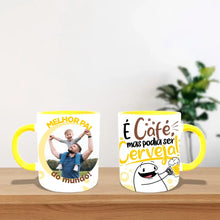 Carregar imagem no visualizador da galeria, Caneca - Café mas podia ser cerveja
