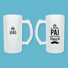 Carregar imagem no visualizador da galeria, Caneca Chopp - O melhor Pai com Cerveja

