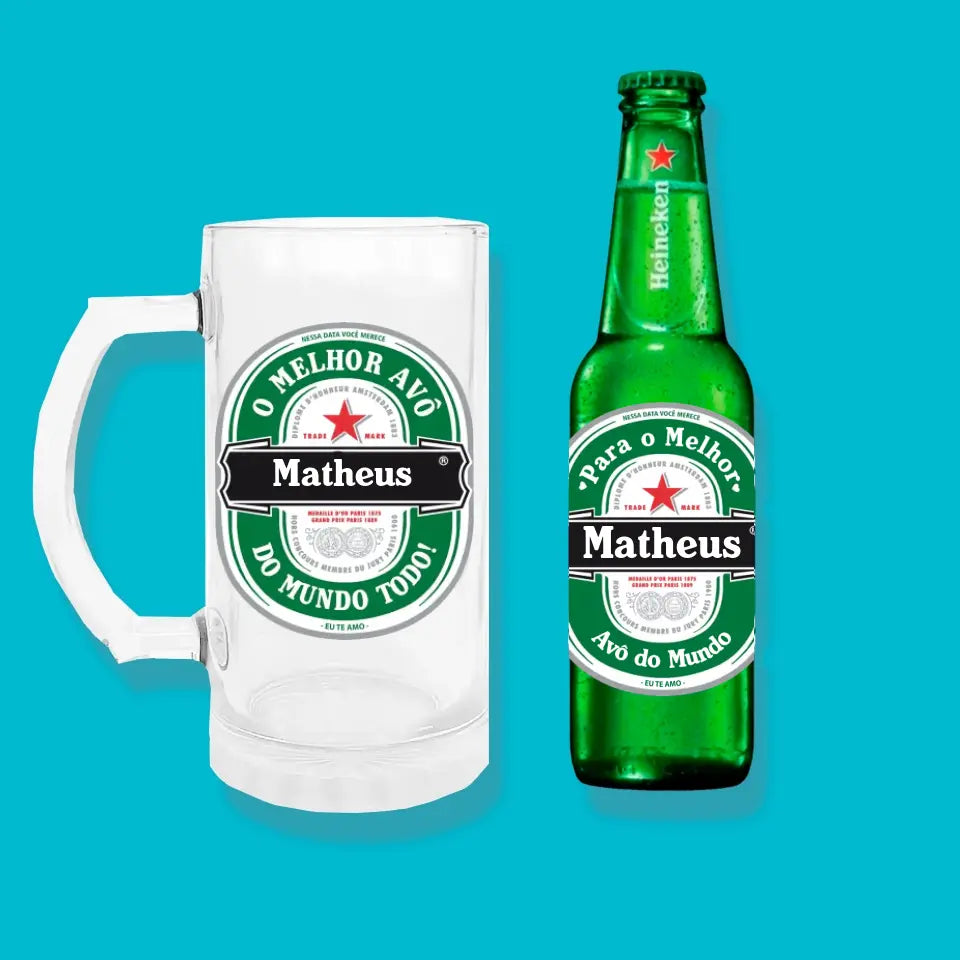 Kit Heineken - O Melhor Avô