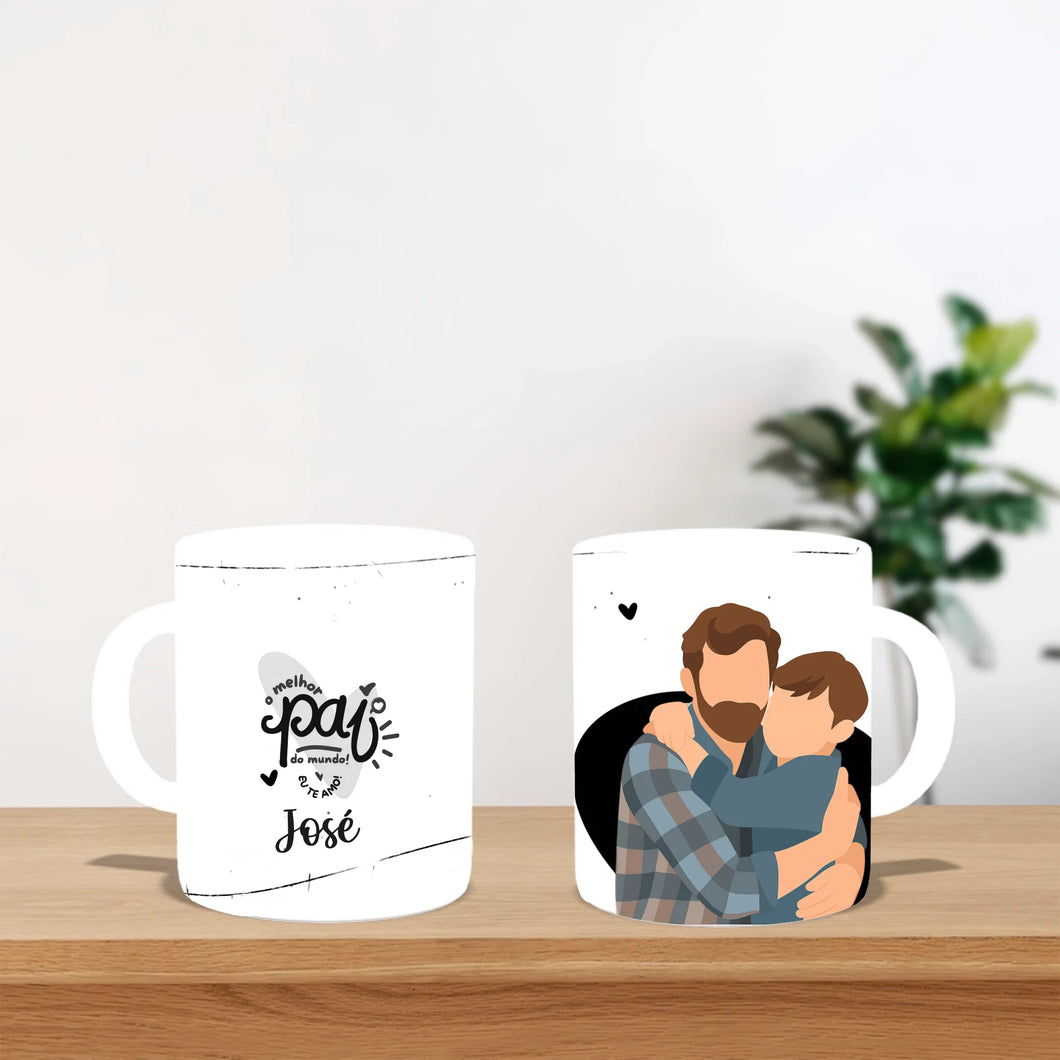 Caneca - Pai | Ilustração Minimalista