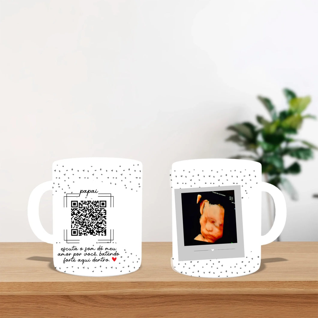 Caneca - Som do Coração do Bebê