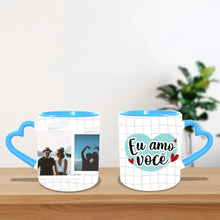 Carregar imagem no visualizador da galeria, Caneca Casal - 2 Polaroids
