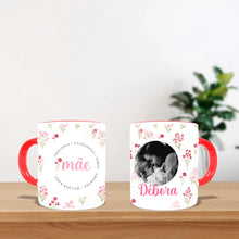 Carregar imagem no visualizador da galeria, Caneca Personalizada 1 foto | Mãe preciosa...
