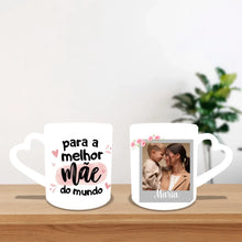 Carregar imagem no visualizador da galeria, Caneca Personalizada 1 foto | Para a melhor mãe do mundo
