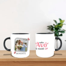 Carregar imagem no visualizador da galeria, Caneca Personalizada 1 foto | Melhor vó do mundo
