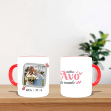 Carregar imagem no visualizador da galeria, Caneca Personalizada 1 foto | Melhor vó do mundo
