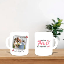 Carregar imagem no visualizador da galeria, Caneca Personalizada 1 foto | Melhor vó do mundo
