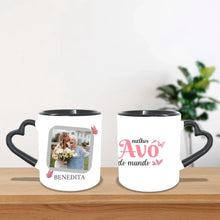 Carregar imagem no visualizador da galeria, Caneca Personalizada 1 foto | Melhor vó do mundo

