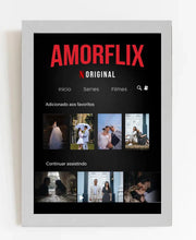 Carregar imagem no visualizador da galeria, Quadro Amorflix - 7 fotos
