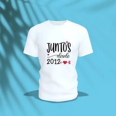 Camiseta - Juntos desde...