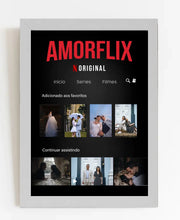 Carregar imagem no visualizador da galeria, Quadro Amorflix - 7 fotos
