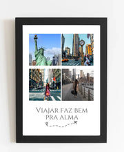 Carregar imagem no visualizador da galeria, Quadro Viagem - 4 Fotos
