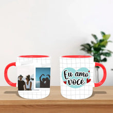 Carregar imagem no visualizador da galeria, Caneca Casal - 2 Polaroids
