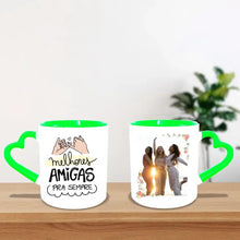 Carregar imagem no visualizador da galeria, Caneca BFF - Flores
