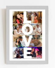 Carregar imagem no visualizador da galeria, Quadro Love - 8 Fotos
