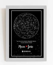 Carregar imagem no visualizador da galeria, Quadro Mapa Estelar
